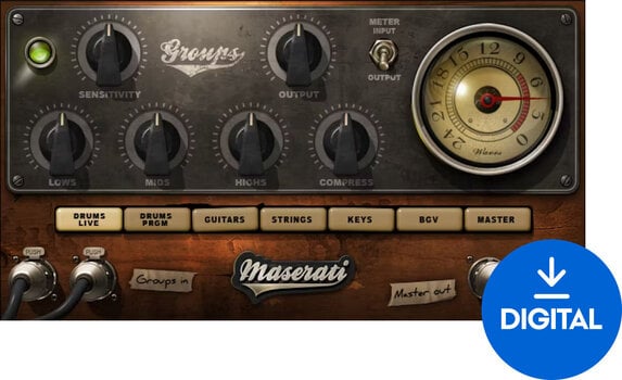 Programski Plug-In efekti Waves Maserati GRP (Digitalni proizvod) - 1