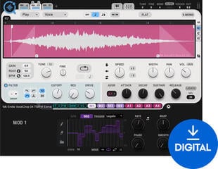 Studio-Effekt-Plugin Waves CR8 Creative Sampler (Digitales Produkt)