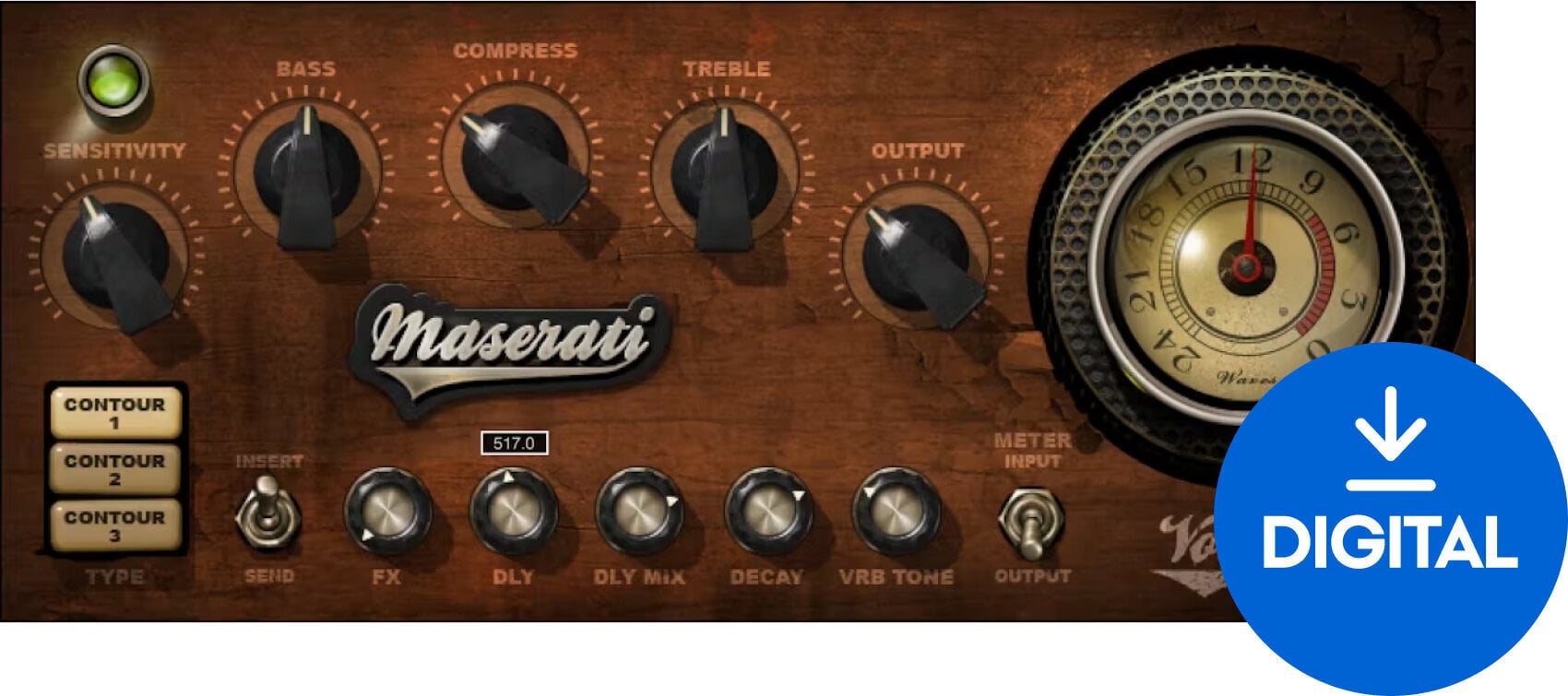 Studio-Effekt-Plugin Waves Maserati VX1 (Digitales Produkt)