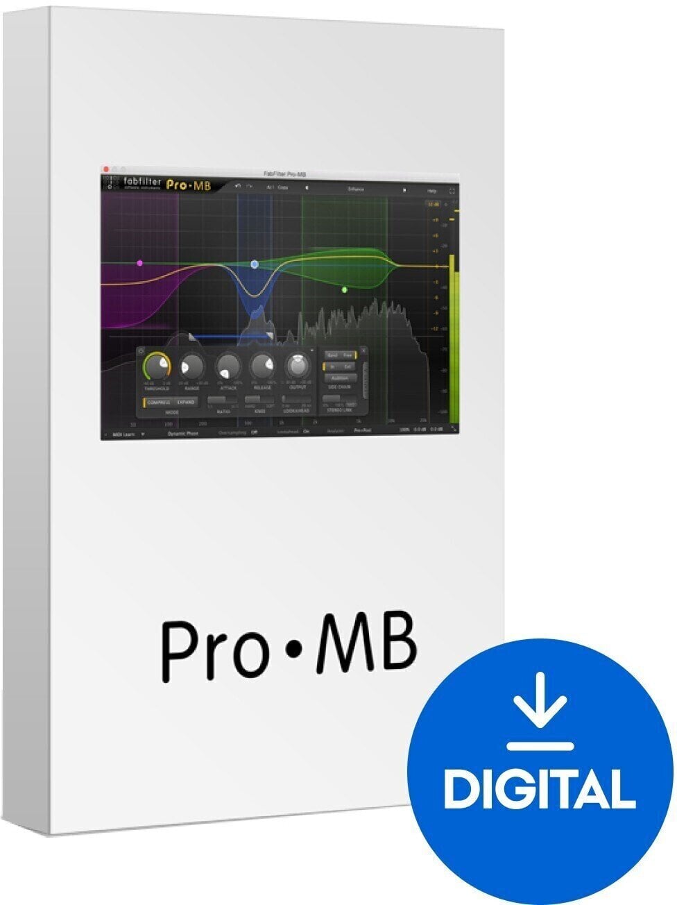 Programski plugin efekti FabFilter Pro-MB (Digitalni proizvod)