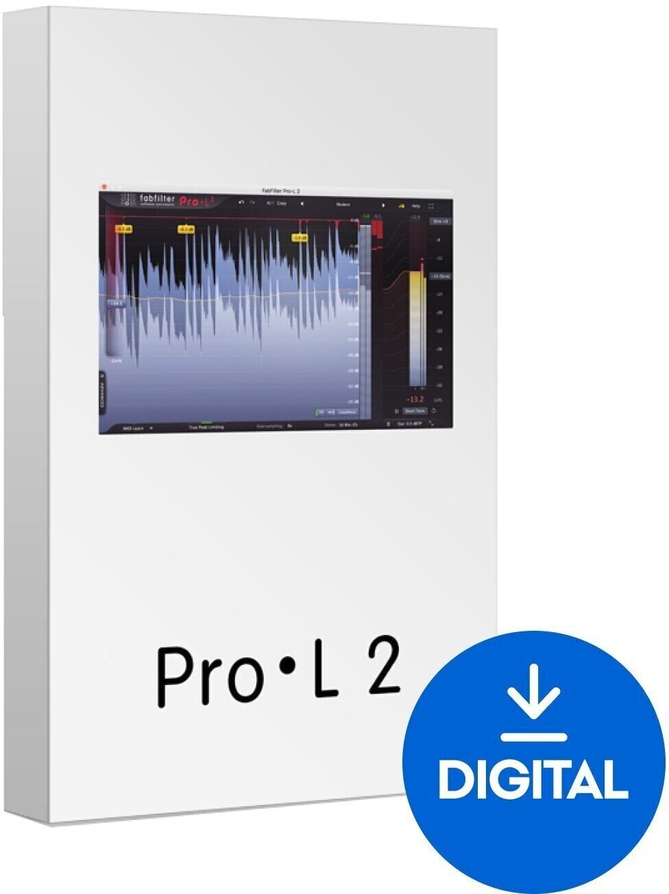 Software Plug-In FX Processor FabFilter Pro-L 2 (Digital product)