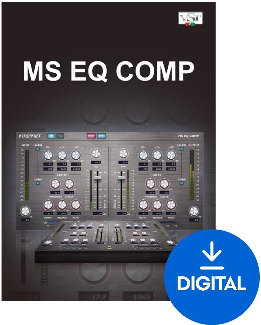 Mastering softver Internet Co. MS EQ Comp (Mac) (Digitalni proizvod)