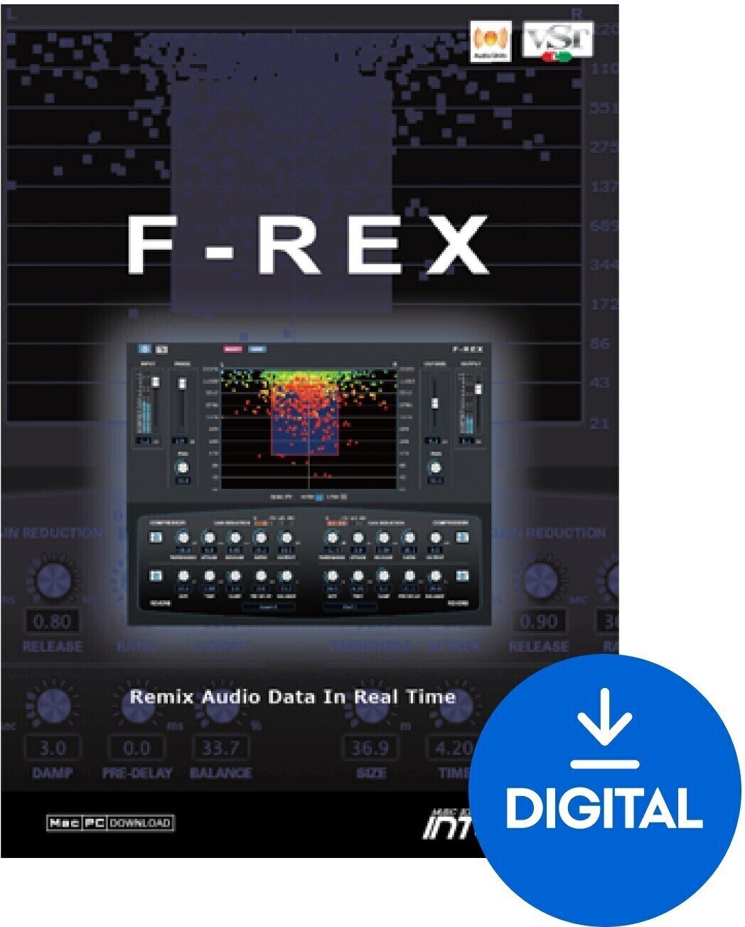 Procesador de efectos de complemento de software Internet Co. F-REX (Producto digital)