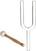 Perkusja dla terapii muzycznej Shamann Transparent Crystal Singing Fork 20 mm Rozwidlony tuner (Tylko rozpakowane)