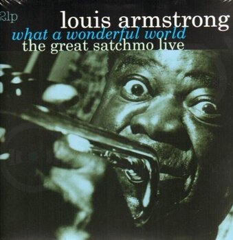 Płyta winylowa Louis Armstrong - Great Satchmo Live/What a Wonderful World Live 1956-1967 (2 LP) - 1