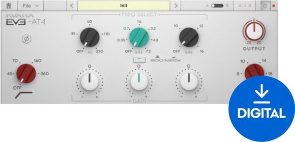 Studio software plug-in effect KUASSA EVE-AT4 (Digitaal product) - 1