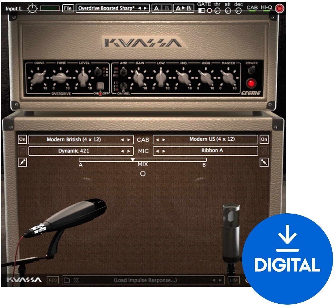 Software Plug-In FX Processor KUASSA Amplifikation Creme (Digital product)