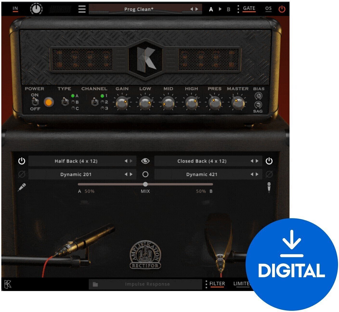 Software Plug-In FX Processor KUASSA Amplifikation Rectifor (Digital product)