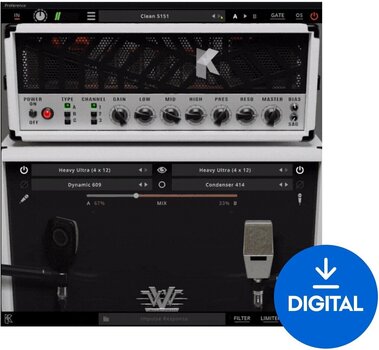 Студио софтуер Plug-In ефект KUASSA Amplifikation VVV (Дигитален продукт) - 1