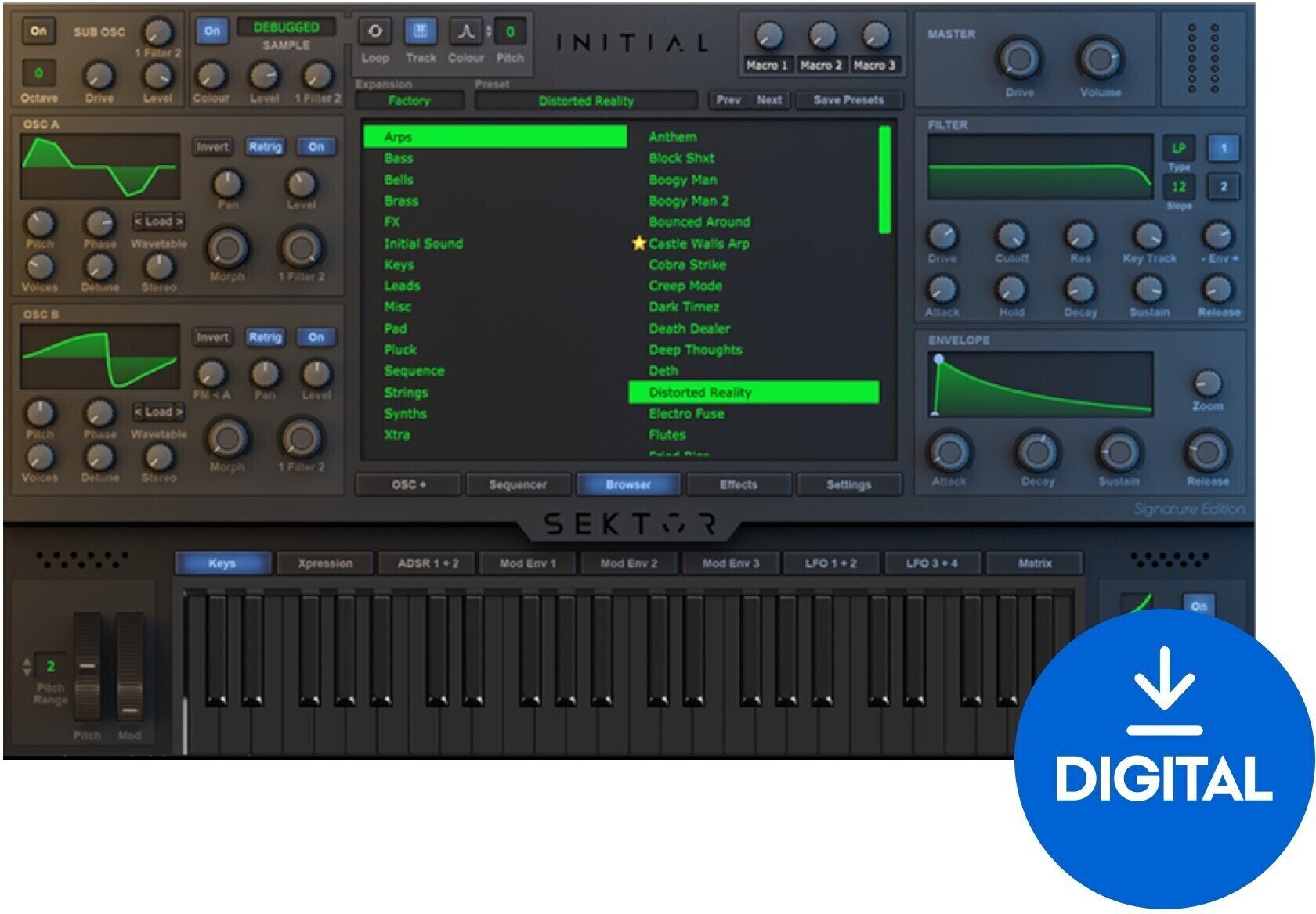 Programski Plug-In efekti Initial Audio Initial Audio Sektor (Digitalni proizvod)
