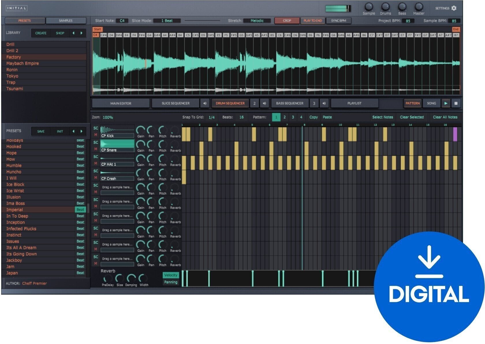 Software Plug-In FX Processor Initial Audio Initial Audio Slice (Digital product)