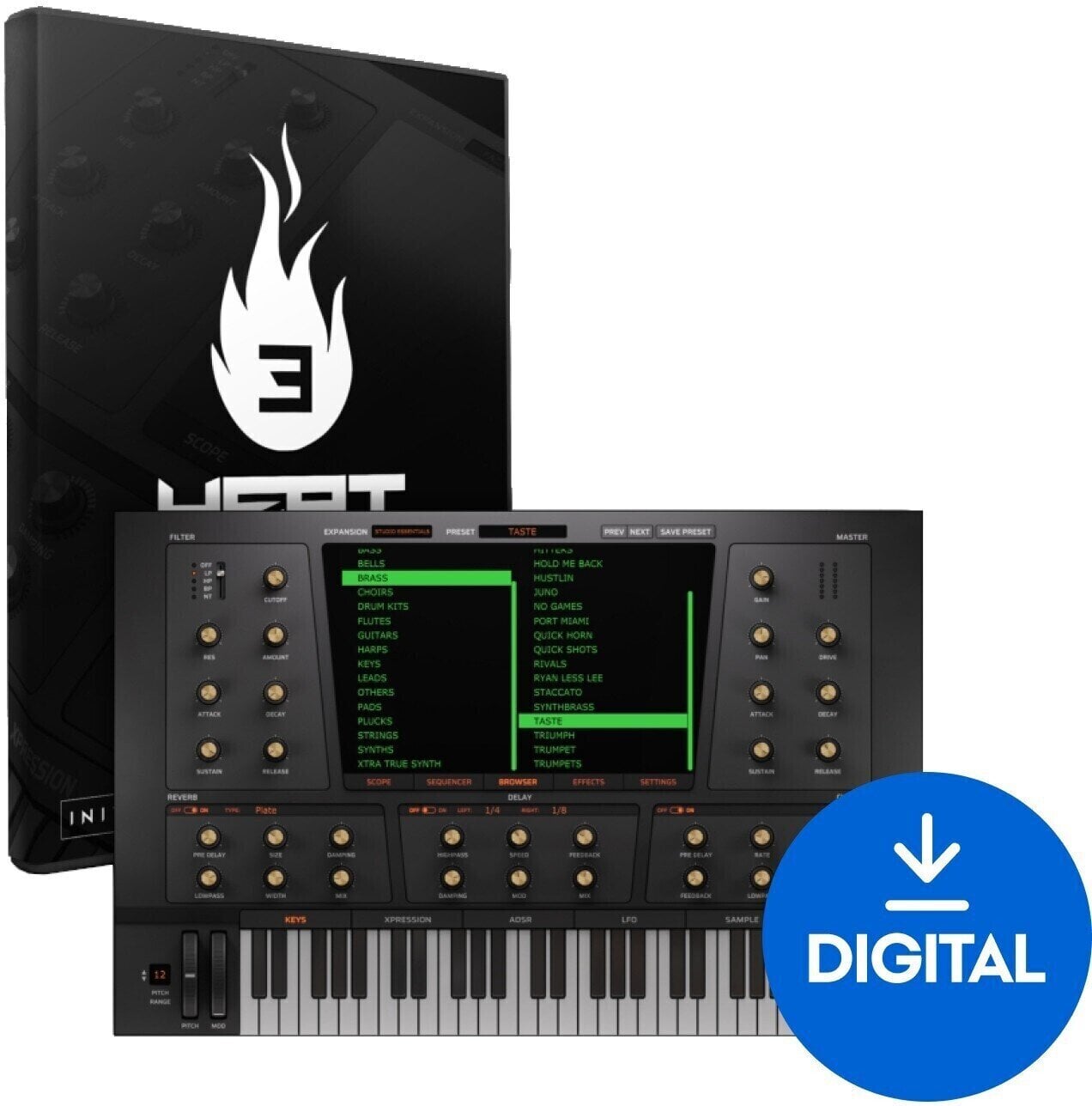 VST Instrument Initial Audio Heat Up 3 Studio Edition (Digital product)