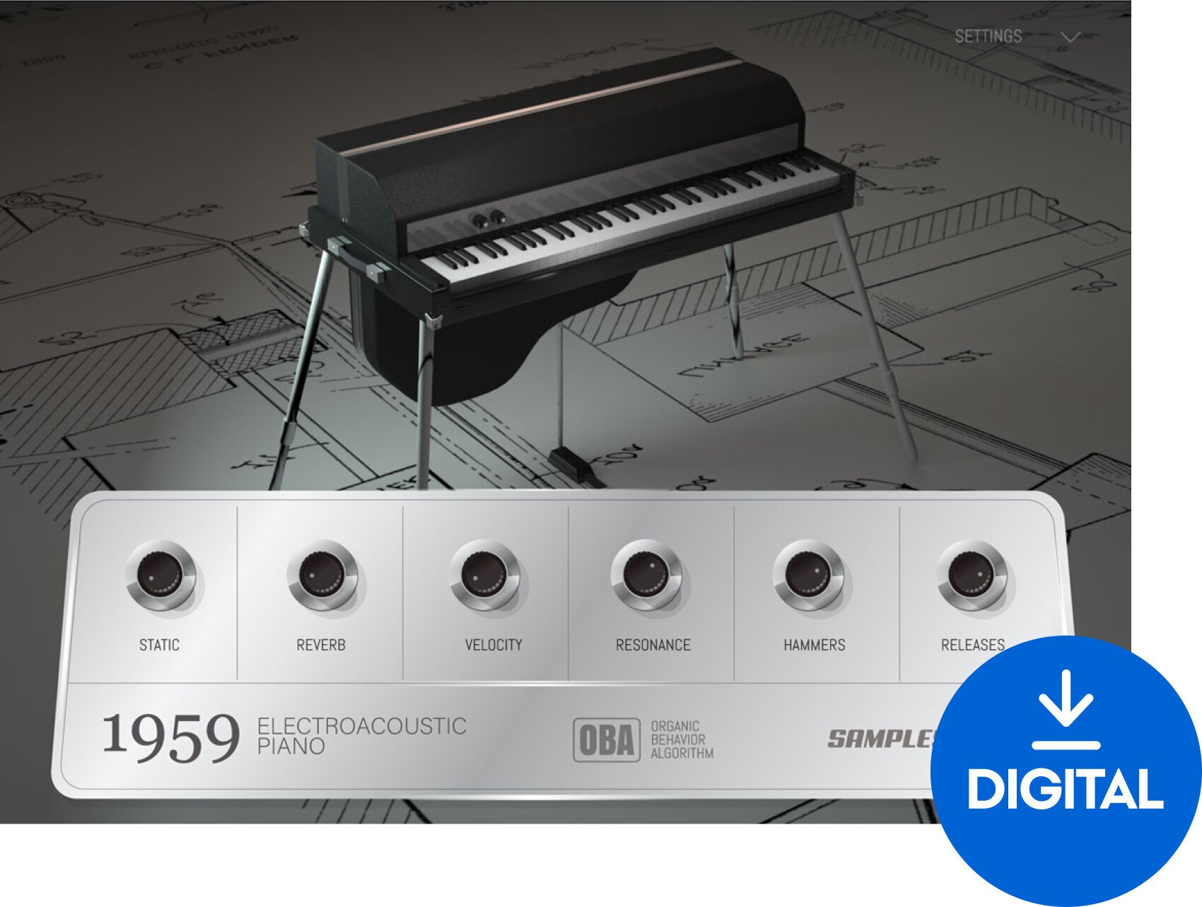 VST Instrument Sampleson 1959 (Digitální produkt)
