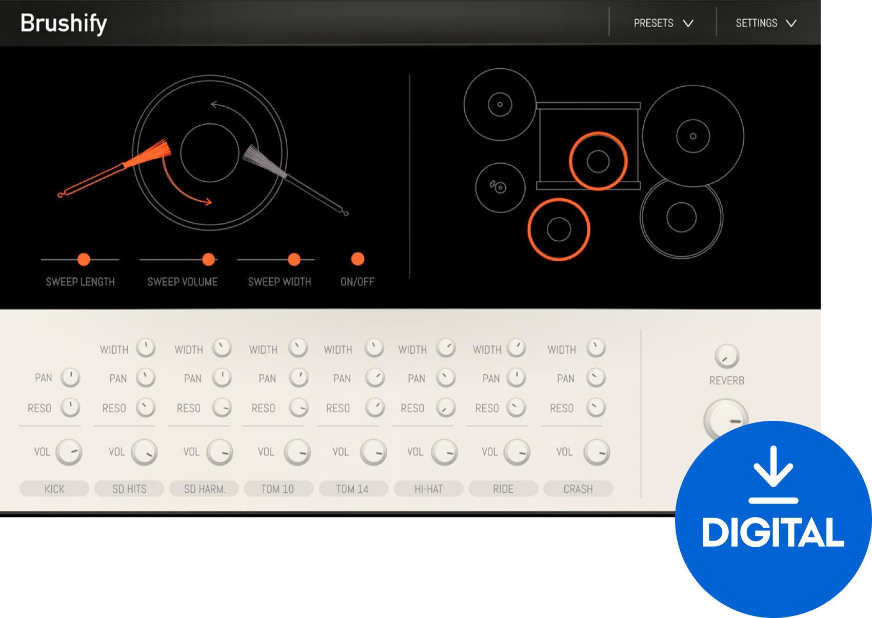 VST Instrument Sampleson Brushify (Produto digital)