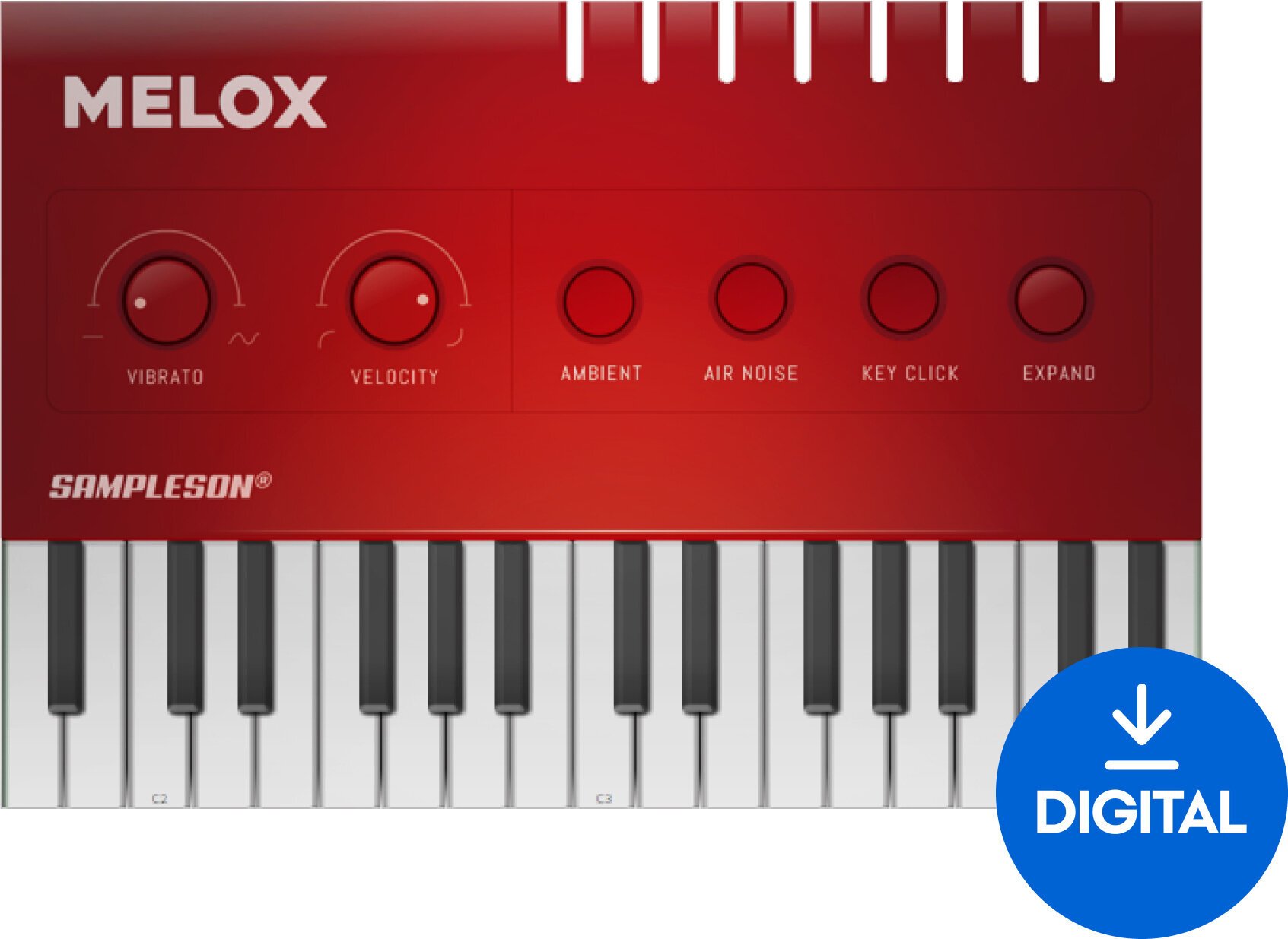 VST Instrument Sampleson Melox (Digitální produkt)