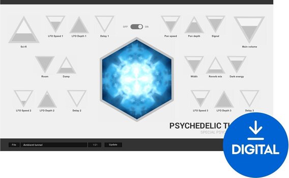 Programski Plug-In efekti G-Sonique Psychedelic Tunnel T1 (Digitalni proizvod) - 1