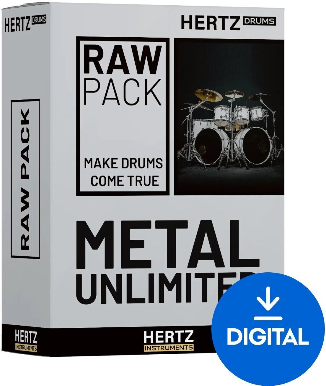 Библиотека със звукови ефекти Hertz Metal Unlimited Raw Pack (Дигитален продукт)