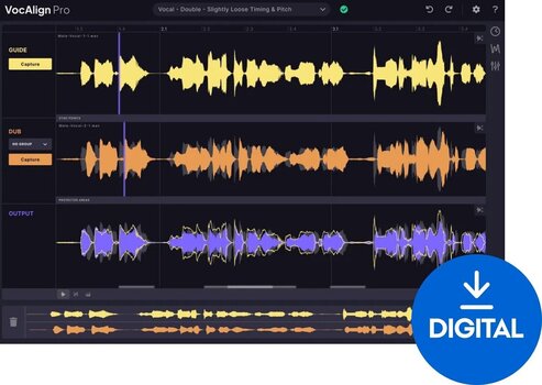 Studio-Effekt-Plugin Synchro Arts VocAlign Standard Crossgrade (Digitales Produkt) - 1