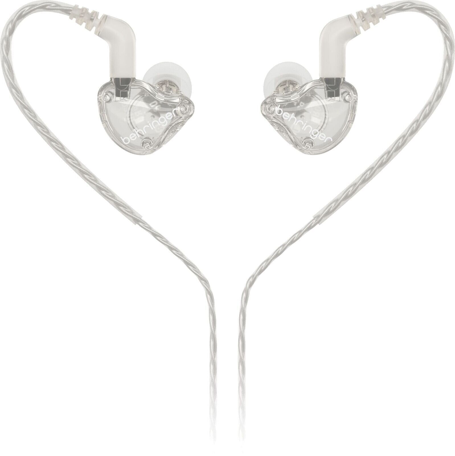 Uho petlje slušalice Behringer MO240-CL PRO Clear Uho petlje slušalice