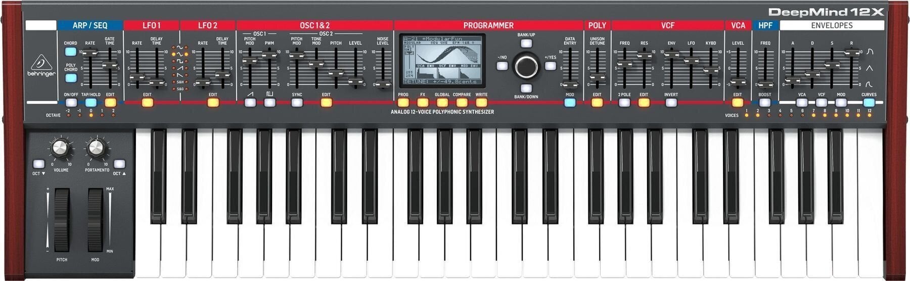 Syntetisaattori Behringer Deepmind 12X Syntetisaattori