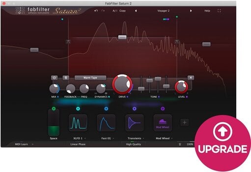 Update / Upgrade / Expansion FabFilter FabFilter Saturn 2 Upgrade (Produs digital) - 1