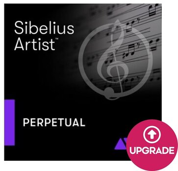 Update / Upgrade / Expansion AVID Sibelius Artist Perpetual with 1Y UPD & Sup NEW (Produkt cyfrowy) - 1