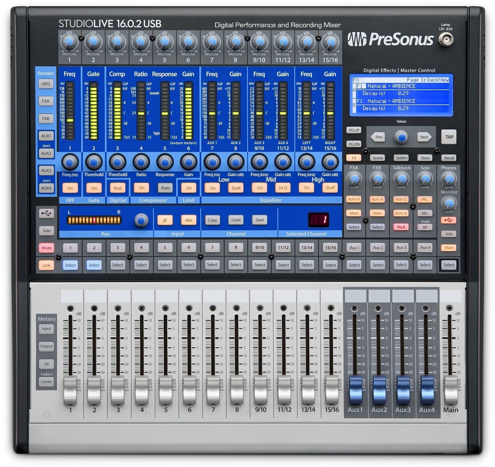 Presonus StudioLive 16.0.2 USB Digital Mixer