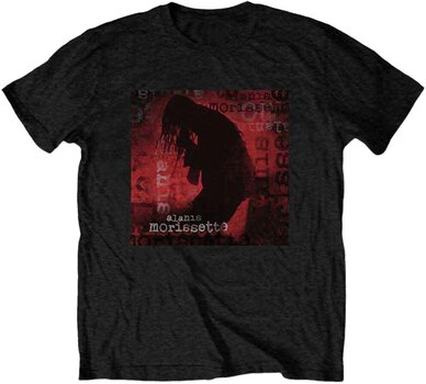 Tričko Alanis Morissette Tričko Ironic Silhouette Unisex Black XL - 1