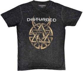 T-Shirt Disturbed Riveted Charcoal Grey XL T-Shirt