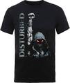 Disturbed Up Yer Military Black S T-särk