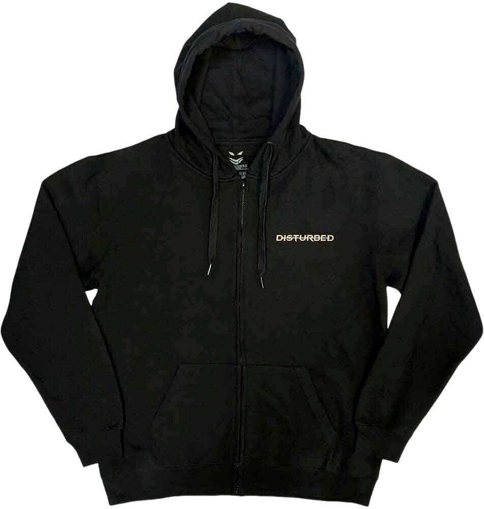 Hoodie Disturbed The Face (Back Print) Black 2XL Hoodie