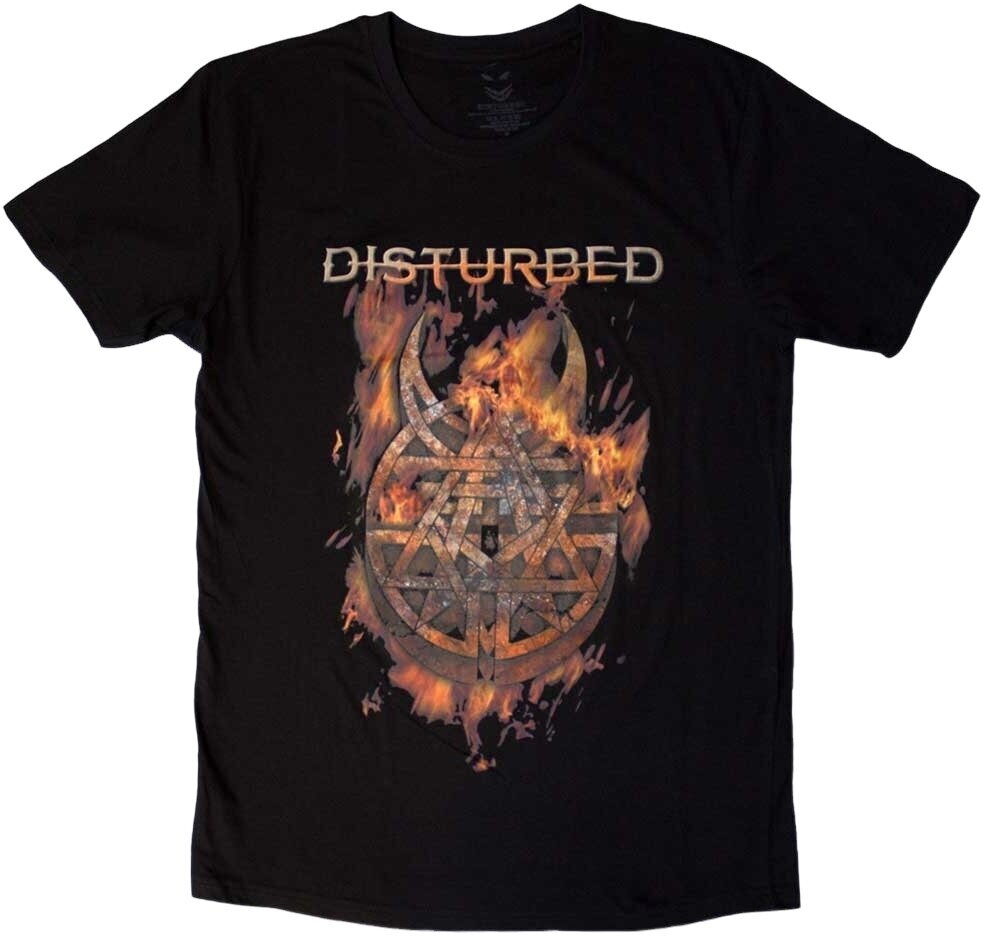 Риза Disturbed Риза Burning Belief Unisex Black M