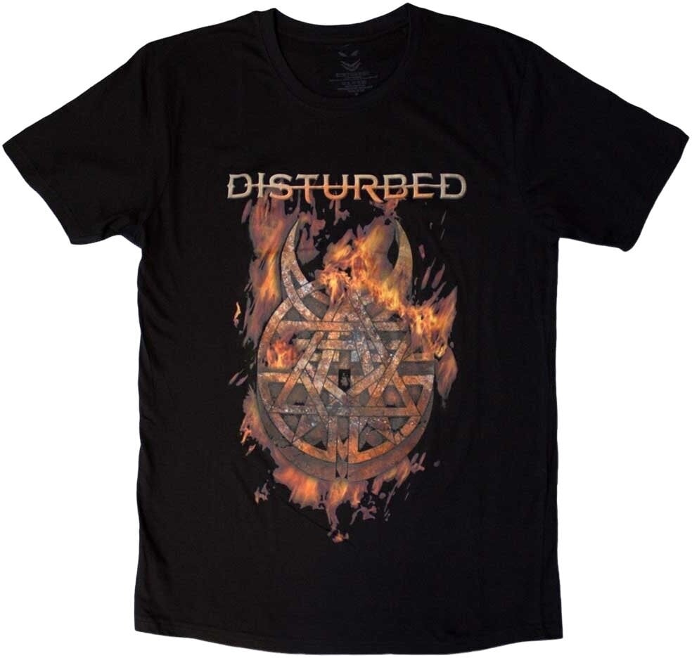 Tričko Disturbed Tričko Burning Belief Unisex Black S