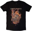 Disturbed Burning Belief Black S T-Shirt