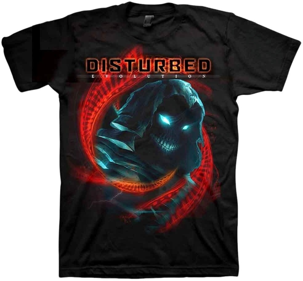 Tričko Disturbed Tričko DNA Swirl Unisex Black XL