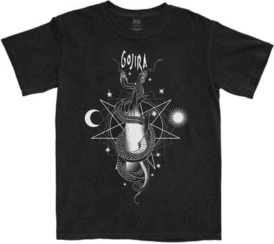 Tričko Gojira Tričko Celestial Snakes Unisex Black S - 1