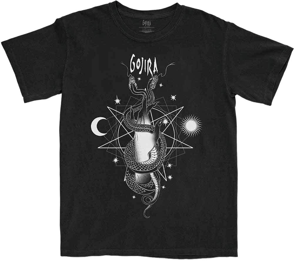Tričko Gojira Celestial Snakes Black XL Tričko