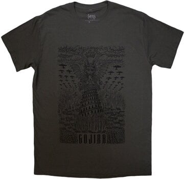 Tričko Gojira Tričko Demon Village Unisex Charcoal Grey M - 1
