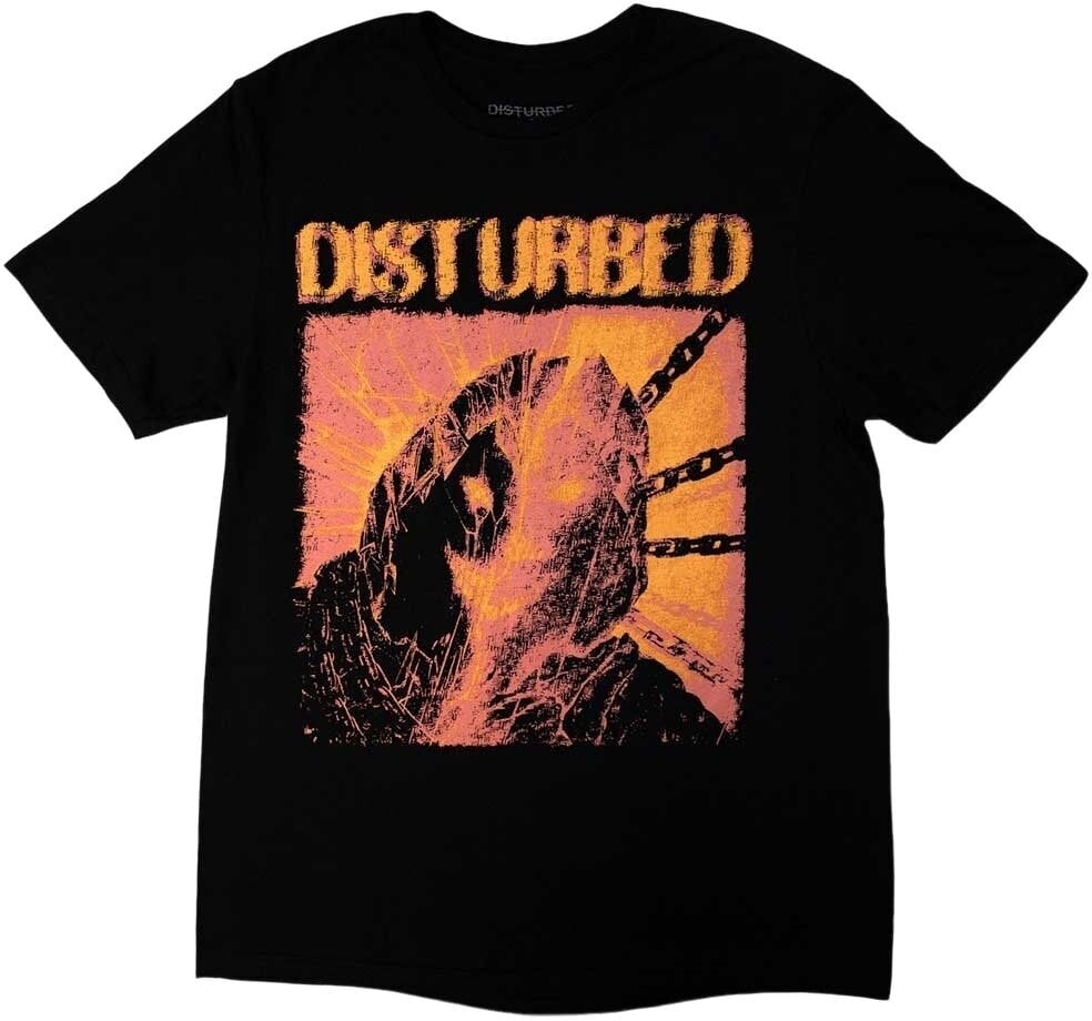 Tričko Disturbed Tričko European Tour 23 Split Face Unisex Black L