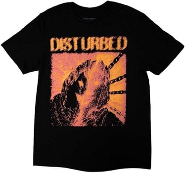 Tričko Disturbed Tričko European Tour 23 Split Face Unisex Black L - 1