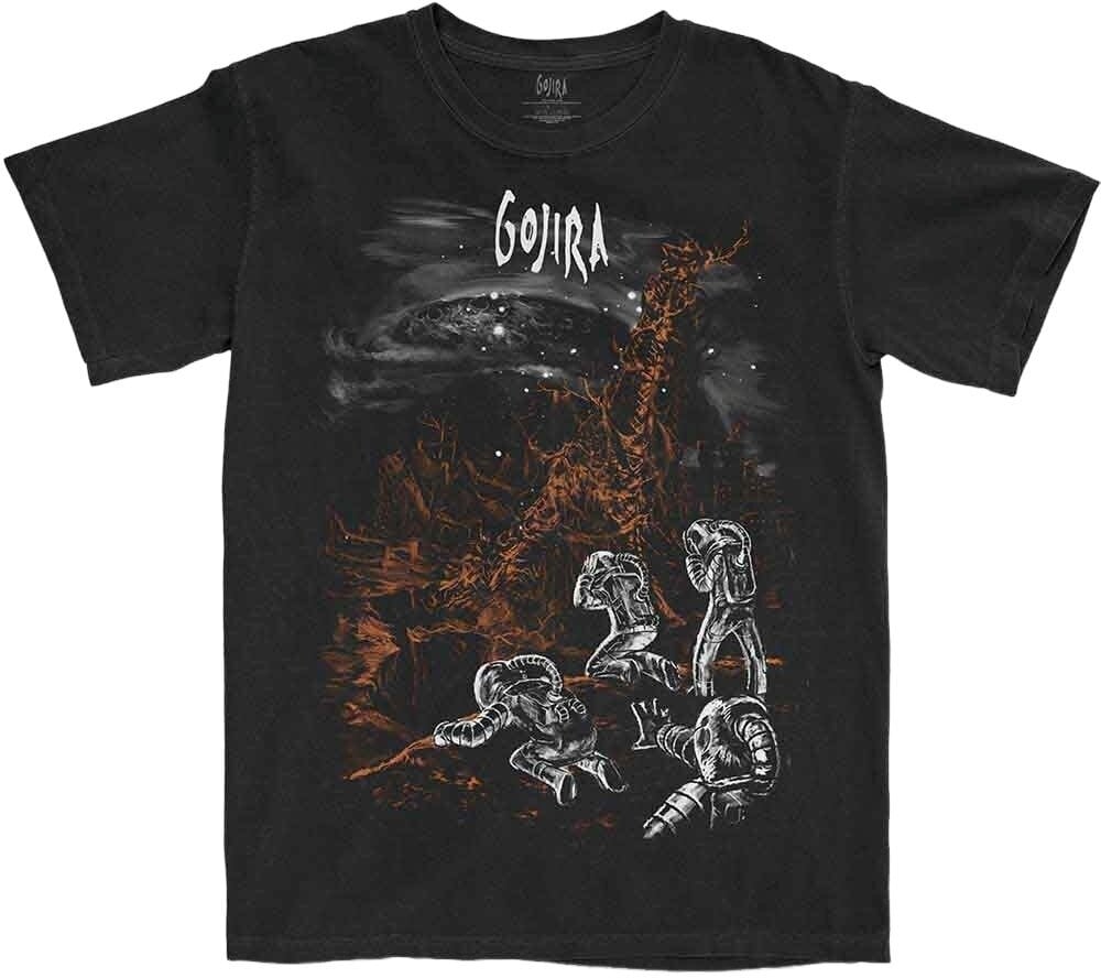 Tričko Gojira Tričko Eiffel Falls Unisex Black 2XL