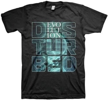 T-Shirt Disturbed Evolution Black L T-Shirt - 1