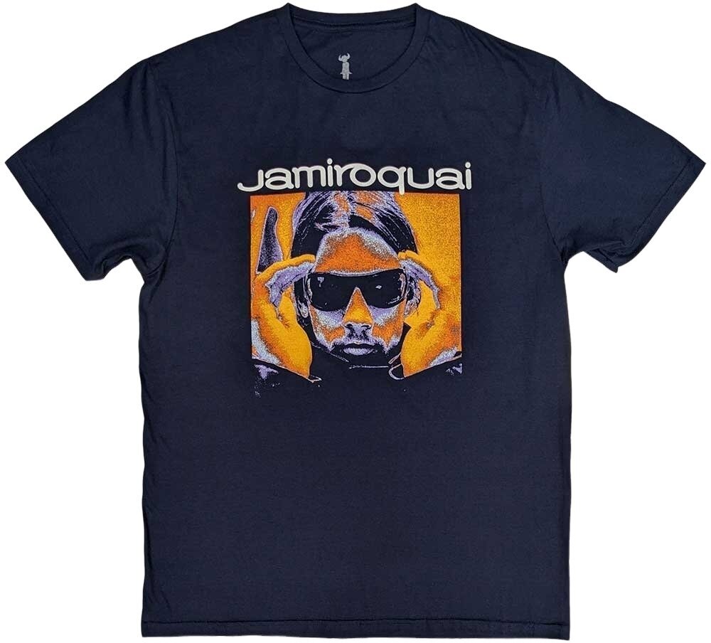 Tričko Jamiroquai Tričko Orange Glow Unisex Navy Blue S
