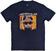 Hudební a filmová trička: Jamiroquai Tričko Orange Glow Unisex Navy Blue S Tričko Jamiroquai Tričko Orange Glow Unisex Navy Blue S