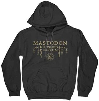 Mikina Mastodon Mikina Hushed & Grim Cover Unisex Black S - 1