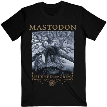 Tričko Mastodon Tričko Hushed & Grim Cover Unisex Black XL - 1