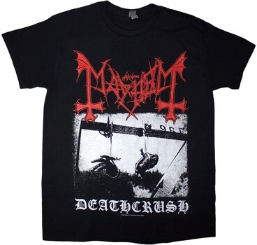 Tričko Mayhem Tričko Deathcrush Unisex Black L - 1