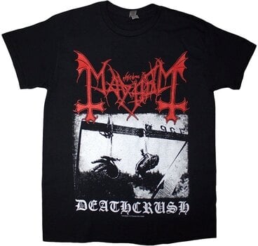 Tričko Mayhem Tričko Deathcrush Unisex Black XL - 1
