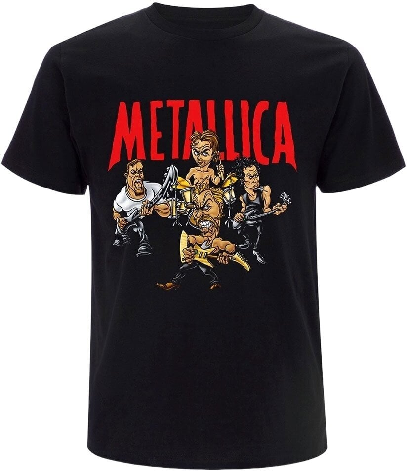Tričko Metallica Tričko Load Chavez Cartoon Uni Black M