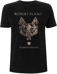 Риза Robert Plant Heaven Knows Unisex Тениска с къс ръкав/Black/Къси